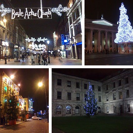 Some Christmas Lights in Dublin