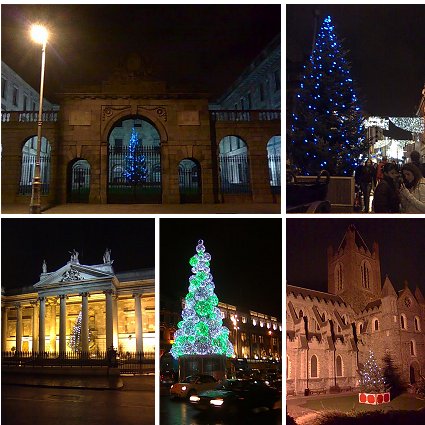 Some Christmas Trees in Dublin