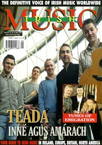 Teada on cover of Irish Music