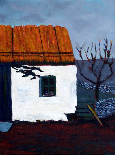 Thatched Cottage Cartoon