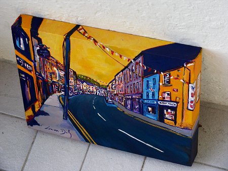 A painting of Skibbereen in Cork