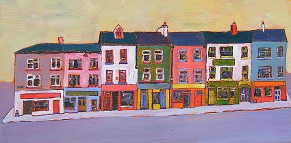 a painting of Listowel in Ireland's County Kerry