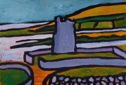 Mini landscape, Burren Tower