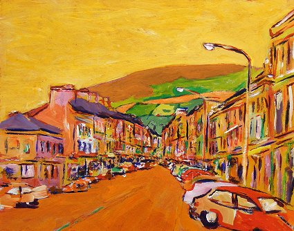 Painting of Bantry in Cork