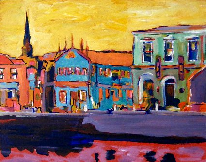 Painting of Wexford Town