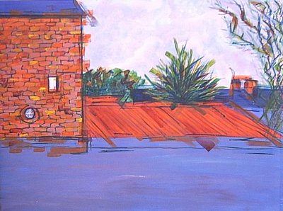 Lindsay Road, East, a painting