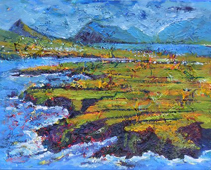 Painting of the View from Clogher Head in Kerry