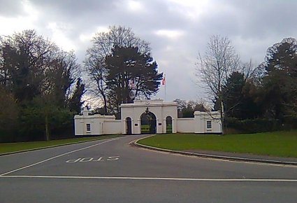 The American Ambassadors Residence in the Phoenix Park, Dublin, Ireland