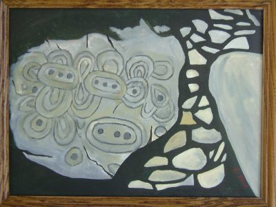 Newgrange Kerbstone Painting