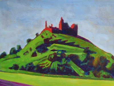 Painting of The Rock Of Cashel