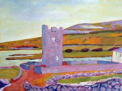 Burren Tower painting