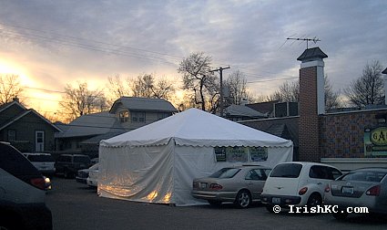 The Gaf Tent St Patricks Day