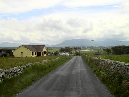 View From Mullaghmore Rd to Cliffoney, Sligo