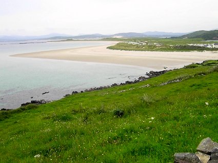 Nairin Beach from Portnoo Donegal