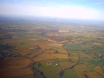 England from the air